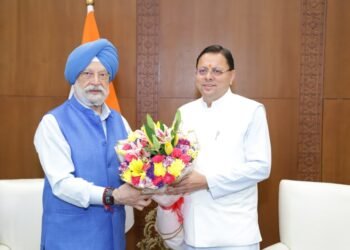 मुख्यमंत्री ने चारधाम यात्रा हेतु एलपीजी आपूर्ति 100 प्रतिशत बनाए रखने का किया अनुरोध