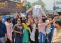 चंपावत गैंगरेप कांड के विरोध में कांग्रेस का उग्र प्रदर्शन, मुख्यमंत्री के इस्तीफे की मांग