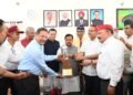 सैनिक कल्याण मंत्री गणेश जोशी के नेतृत्व में रिटायर्ड सैन्य अधिकारियों ने भाजपा के राष्ट्रीय अध्यक्ष नितिन नवीन से की भेंट