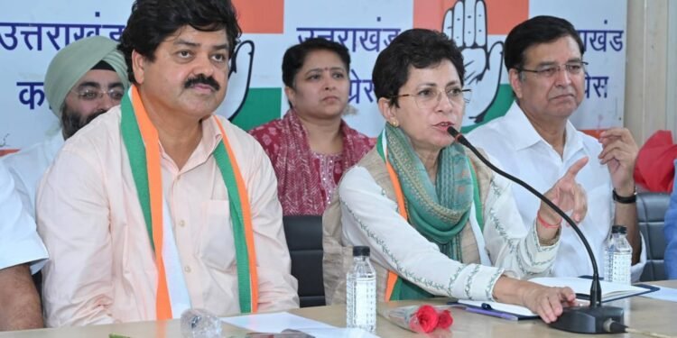 उत्तराखंड भाजपा सरकार में आपसी तालमेल की कमी जनता प्रदेश में बदलाव चाहती है : कुमारी शैलजा