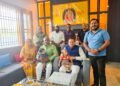 मुख्यमंत्री पुष्कर सिंह धामी ने विधायक अरविंद पांडेय के आवास पहुंचकर परिजनों से की भेंट