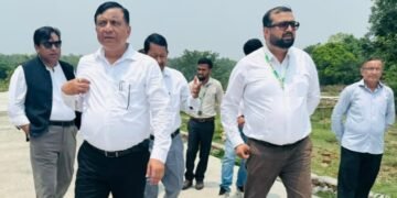 अवैध निर्माणकर्ताओं पर शिकंजा कसने मैदान में उतरे एमडीडीए उपाध्यक्ष बंशीधर तिवारी