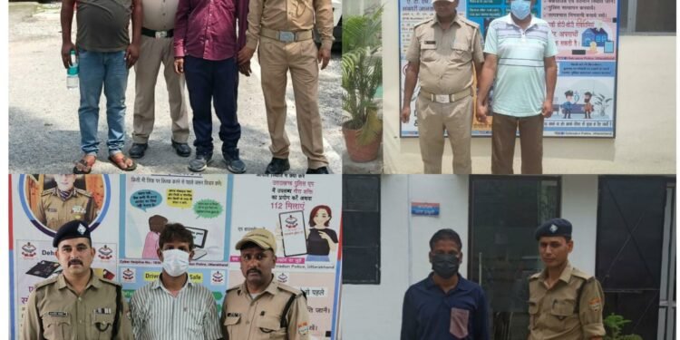 वारंटियों के विरूद्ध दून पुलिस की ताबडतोड कार्यवाही