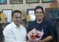 फिल्म अभिनेता अमन वर्मा ने की फिल्म विकास परिषद के नोडल अधिकारी से भेंट
