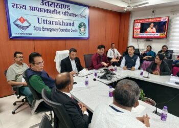 उत्तराखण्ड के आपदा प्रबंधन माॅडल से रूबरू हुए श्रीलंका के अधिकारी