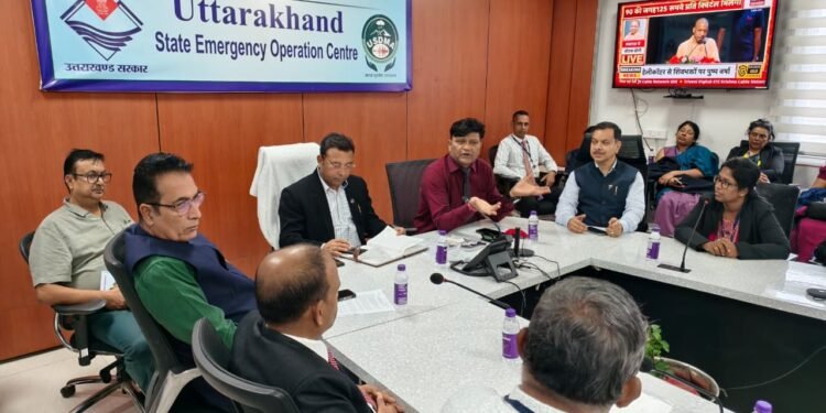 उत्तराखण्ड के आपदा प्रबंधन माॅडल से रूबरू हुए श्रीलंका के अधिकारी