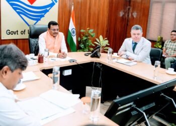 मुख्य सचिव से विश्व बैंक के एमडी एवं प्रतिनिधिमंडल की शिष्टाचार भेंट