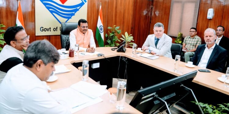 मुख्य सचिव से विश्व बैंक के एमडी एवं प्रतिनिधिमंडल की शिष्टाचार भेंट