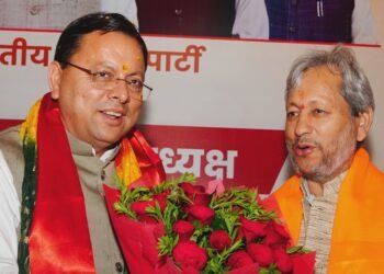 सीएम धामी ने किया नवनियुक्त राष्ट्रीय उपाध्यक्ष का स्वागत