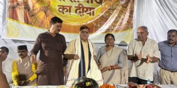 मोदी काल के विकास पुंजो समेत बूथों को ‘आशीर्वाद के दियों’ से भाजपा ने किया रोशन