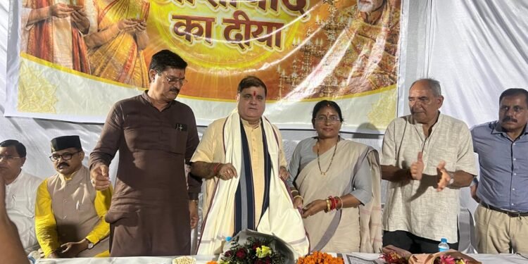 मोदी काल के विकास पुंजो समेत बूथों को ‘आशीर्वाद के दियों’ से भाजपा ने किया रोशन